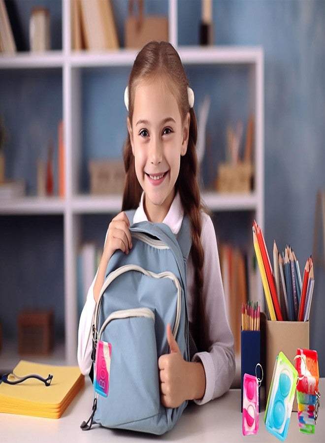 مجموعة رواكوا المكونة من 10 قطع من الكتب بالجملة، حقيبة ظهر، سلسلة مفاتيح، لعبة صغيرة لتخفيف التوتر، هدايا حفلات أعياد الميلاد، جوائز فقاعات للطلاب من الجنسين، هدايا صيفية لطلاب المدارس - Image 5